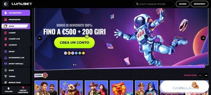 miglior casinò online senza registrazione