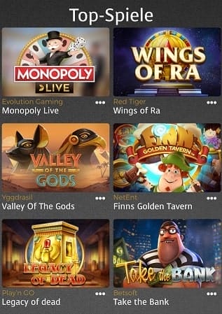casino extra spielangebot