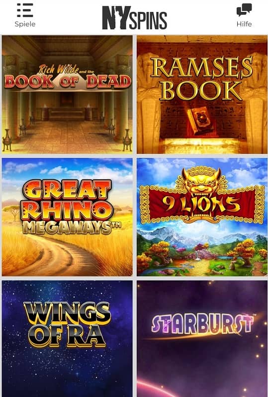 nyspins casino spiele