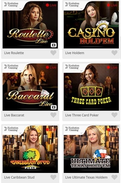 casimba live casino