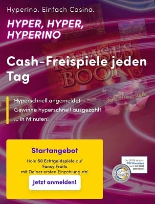 hyperino casino bonus