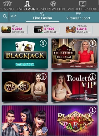 karamba live casino