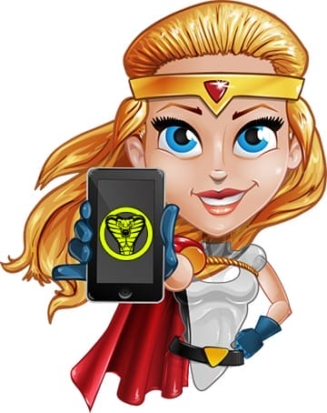 cobra spins mobile app und website