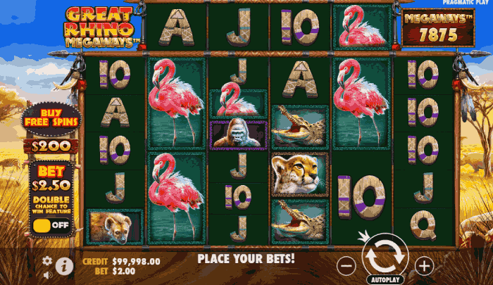 Great Rhino Megaways slots