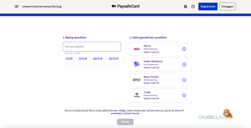 Paysafecard kaufen