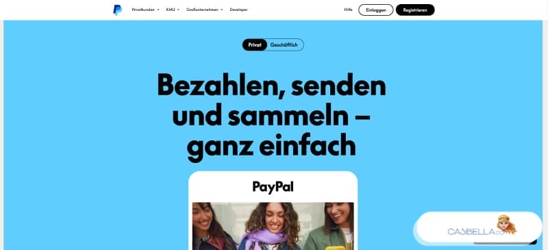 PayPal-Konto für Casino ohne LUGAS erstellen