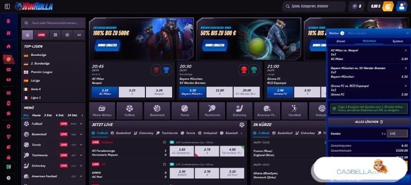 Online ohne Limit wetten