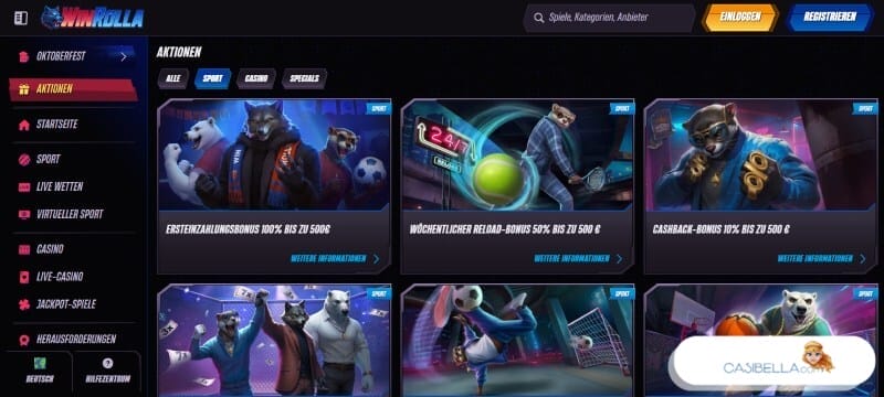 Wettbonus für Sportwetten ohne Casino